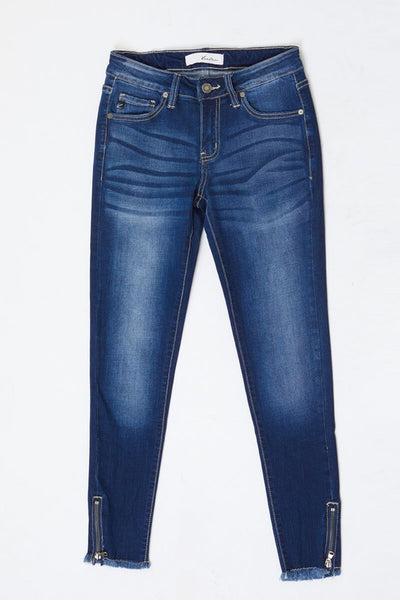 KanCan Low Rise Ankle Skinny Jeans